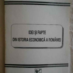 Idei Si Fapte Din Istoria Economica A Romaniei - N. Clipa Gh. Iacob ,270515