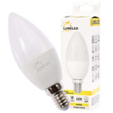 Cumpara ieftin Bec LED E14 lumanare, 10W lumina calda, Lumiled