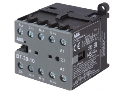 Contactor 3P 24VAC 7A NO x3 Contacte Auxiliare foto
