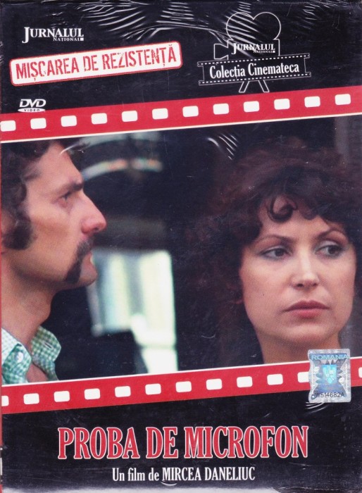 DVD Film de colectie: Proba de microfon ( r: Mircea Daneliuc; SIGILAT - vezi descriere )