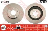 Disc frana MITSUBISHI PAJERO PININ (H6_W, H7_W) (1999 - 2007) TRW DF7276