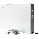 Convector electric Tesla PC302W, 2000 W, Termostat reglabil cu autoresetare, Protectie supraincalzire, Senzor pentru consum optimizat, Anti-rasturnare