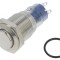Comutator Anti-Vandalism DPDT 3A/250VAC IP67 ON-(ON) &Oslash;16,2mm