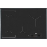 Plita incorporabila AEG IAE84881FB, Inductie, SensePro, Hob2Hood, Functie Bridge, 80 cm, Negru