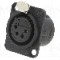 Conector, Neutrik, NC4FD-L-B-1