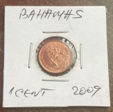 C50 - Moneda foarte veche - Bahamas - 1 cent - 2009, America de Nord
