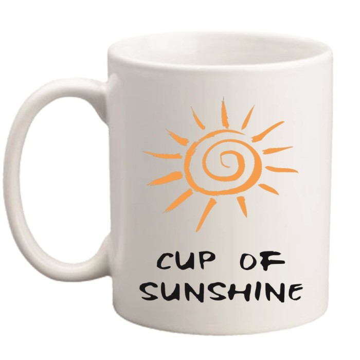 Cana alba personalizata, Cup of Sunshine, INOVATIX&reg;. 330ml