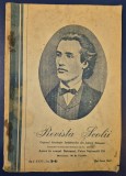 Revista Scolii - Botosani iunie 1941 - exemplar cuprinz&acirc;nd ordinul gen. Antonescu