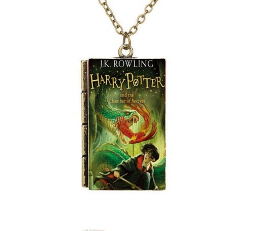 Pandantiv / Colier / Lantisor - HARRY POTTER - Coperta Carte - Model 13