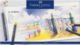 Creioane colorate 36culori goldFaber-Castell cut metal Faber-Castell
