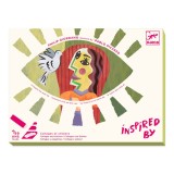 Atelier creativ Cap patrat Inspired by Picasso, Djeco