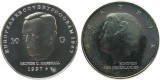 P10 Olanda 10 guldeni 1997 /UNC/BU/ Argint/ Planul Marchall