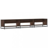 Cumpara ieftin Comoda TV, stejar maro, 270x40x46 cm, lemn prelucrat