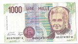 Bancnota 1000 lire 1990 - Italia