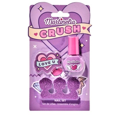 Set ingrijire unghii Crush Nails Martinelia 11103 violet foto