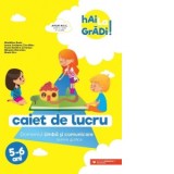 Hai la gradi! Domeniul limba si comunicare (semne grafice). Caiet de lucru. 5-6 ani