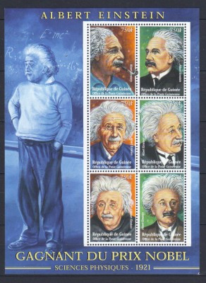 Guinea 2001 - ALBERT EINSTEIN - Michel 3742/47 17 Eur. foto