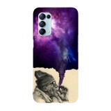 Husa compatibila cu Oppo Find X3 Lite model Ganja sky, Silicon, TPU, Viceversa, Transparent, Carcasa
