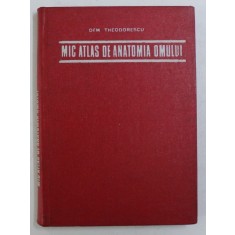 MIC ATLAS DE ANATOMIA OMULUI BUCURESTI - DR.DOCENT DEM.THEODORESCU 1974