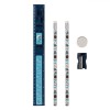 Set școlar, Model Rechini, 5 Piese, Culoare Albastru, Oem