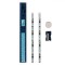 Set școlar, Model Rechini, 5 Piese, Culoare Albastru