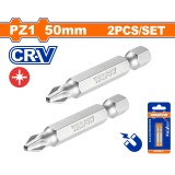 WADFOW - SET BITI PZ1 50MM - 2 BUC PowerTool TopQuality