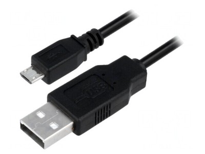 Cablu USB A la Micro USB 5m Negru foto