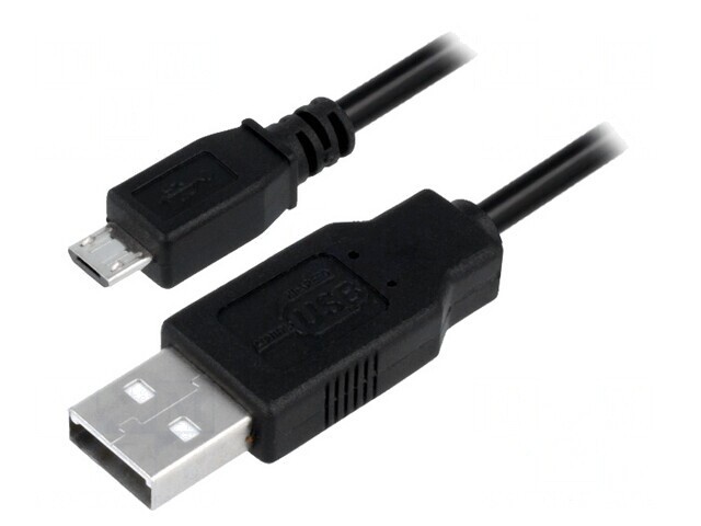 Cablu USB A la Micro USB 5m Negru