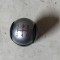 Nuca schimbator din piele FORD FOCUS / C MAX etc 5 trepte rosu