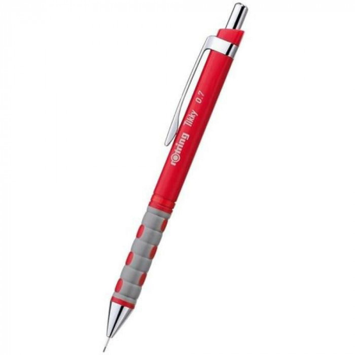 Creion mecanic Rotring Tikky 0.7 mm rosu