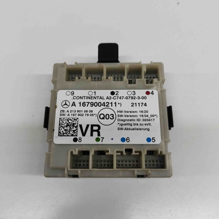 Modul de control ușă dreapta față MERCEDES-BENZ SPRINTER 3,5-t Van 907, 910 2021 OEM: A1679004211,A2139010608,A1679027905,A2C7470792300 28792797