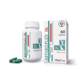 VETAPRO ARTHROFLEX-IN FAZA 1 60TAB CUT SUPORT ARTICULATII SI CARTILAJE CAINI