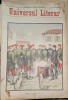 Revista Universul Literar nr.17/1897 pe coperta Dejunul evzonilor