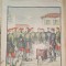 Revista Universul Literar nr.17/1897 pe coperta Dejunul evzonilor