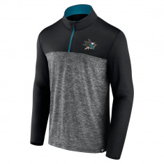 San Jose Sharks hanorac de bărbați Iconic Defender 1/4 Zip - 2XL