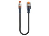 Cablu senzori M12/M8, 4 pini, 1m - LUMBERG AUTOMATION