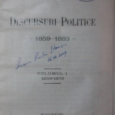 DISCURSURI POLITICE vol I+II, 1910