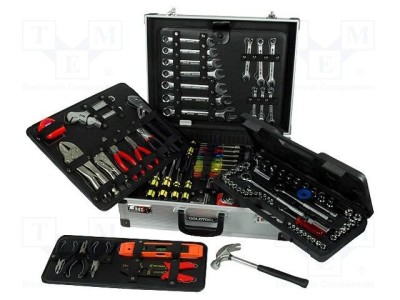 GOLDTOOL Kit chei tubulare 6-puncte 119 piese foto