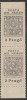 1945 Romania - Pereche de 2 Pengo Posta Locala Nasaud, varietate cu punct in n, Istorie, Nestampilat