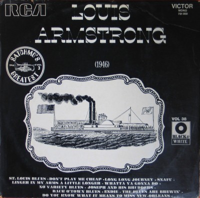 Vinil LP Louis Armstrong &amp;ndash; Satchmo&amp;#039;s Greatest Vol.3 (1946) (VG++) foto