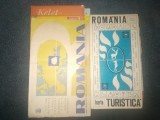 8 HARTI ROMANIA PLIANTE ETC
