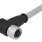 Conector M8 Mamă 4 PIN 90&deg; cu Cablu 1m PVC