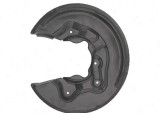 Protectie stropire disc frana Audi A3 (8p), 05.2003-04.2008, Spate, Stanga, aluminiu