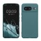 Husa Kwmobile pentru Google Pixel 8, Verde inchis, Silicon, KWM0000208L005C