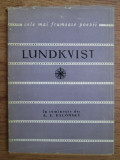 Artur Lundkvist - Versuri ( CELE MAI FRUMOASE POEZII )