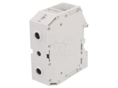 Conector Șine 35-120mm2 Piste 1 Borne 2 Gri 26mm