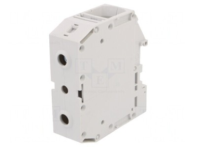 Conector Șine 35-120mm2 Piste 1 Borne 2 Gri 26mm foto