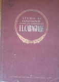 Studii si conferinte cu prilejul centenarului I. L. Caragiale (1952)