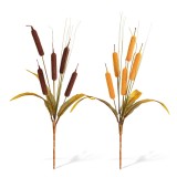 Decoratiune de toamna &ndash; papura decorativa &ndash; 40 cm &ndash; 2 modele Best CarHome
