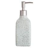 Dozator Săpun Lichid, Model Ceramic, Efect Nisip, Capacitate 470ml, Bej, Oem